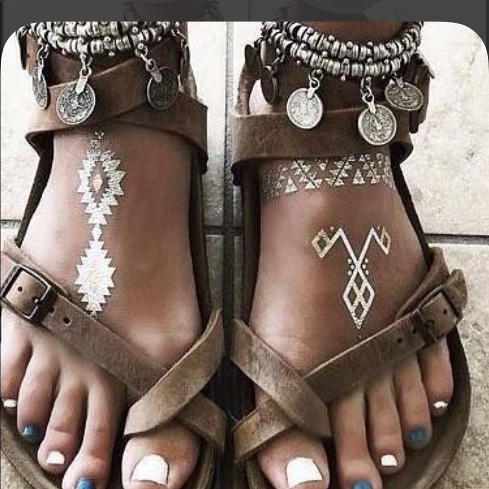 Size 9 / 40 Birkenstock Yara Brown Leather Sandal